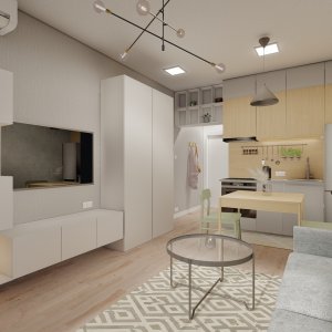 Garsonieră modernă și luminoasă în Ploiești – Strada Frăției 7